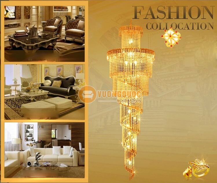 Đèn chùm sang trọng cao cấp CM183-4